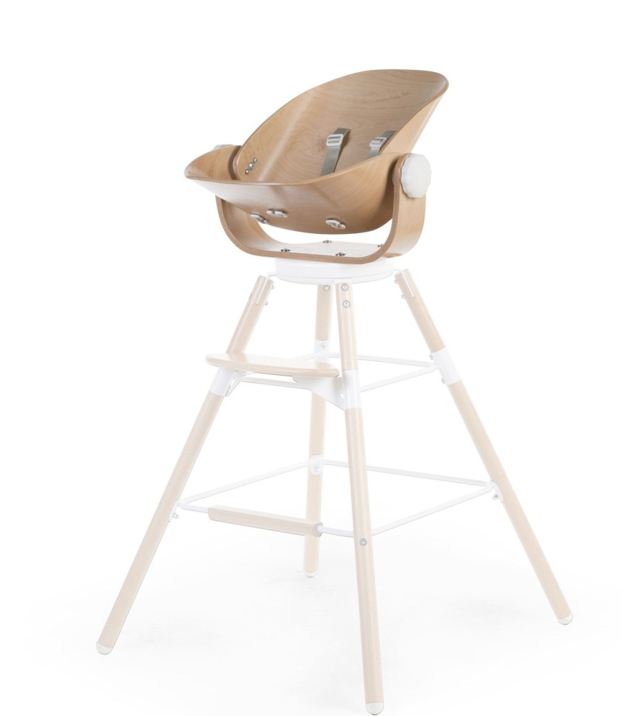 Childhome Evolu Newborn Seat Voor Evolu 2 + One.80° - Hout - Naturel Wit Wholesale