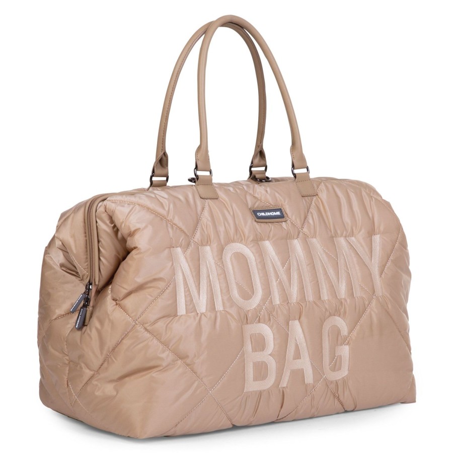 Childhome Mommy Bag ® Verzorgingstas - Gewatteerd - Beige Hot