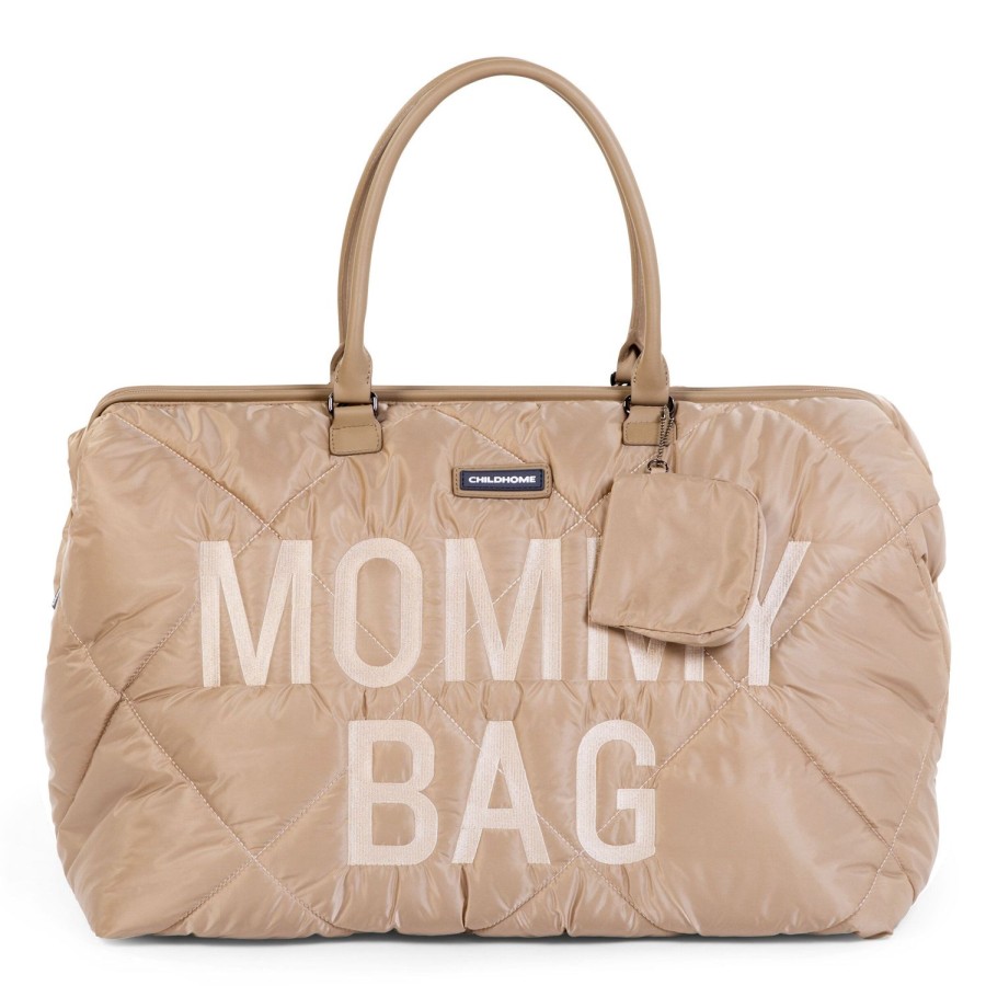 Childhome Mommy Bag ® Verzorgingstas - Gewatteerd - Beige Hot