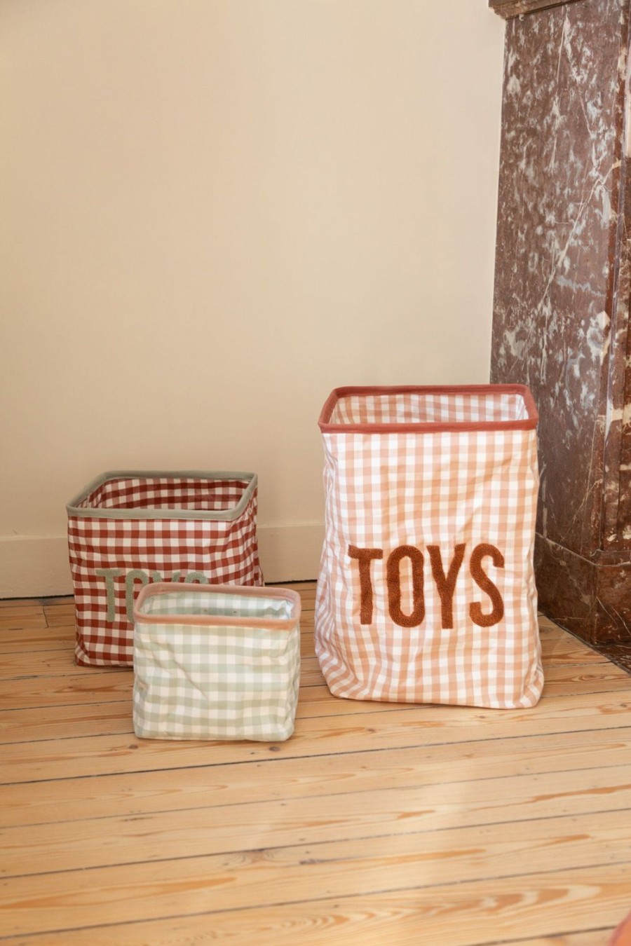 Childhome Opbergmand - 25X20X20 Cm - Vichy Wholesale