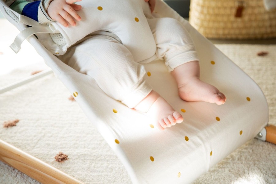 Childhome Evolux Wipstoel Hoes - Jersey - Gold Dots Online