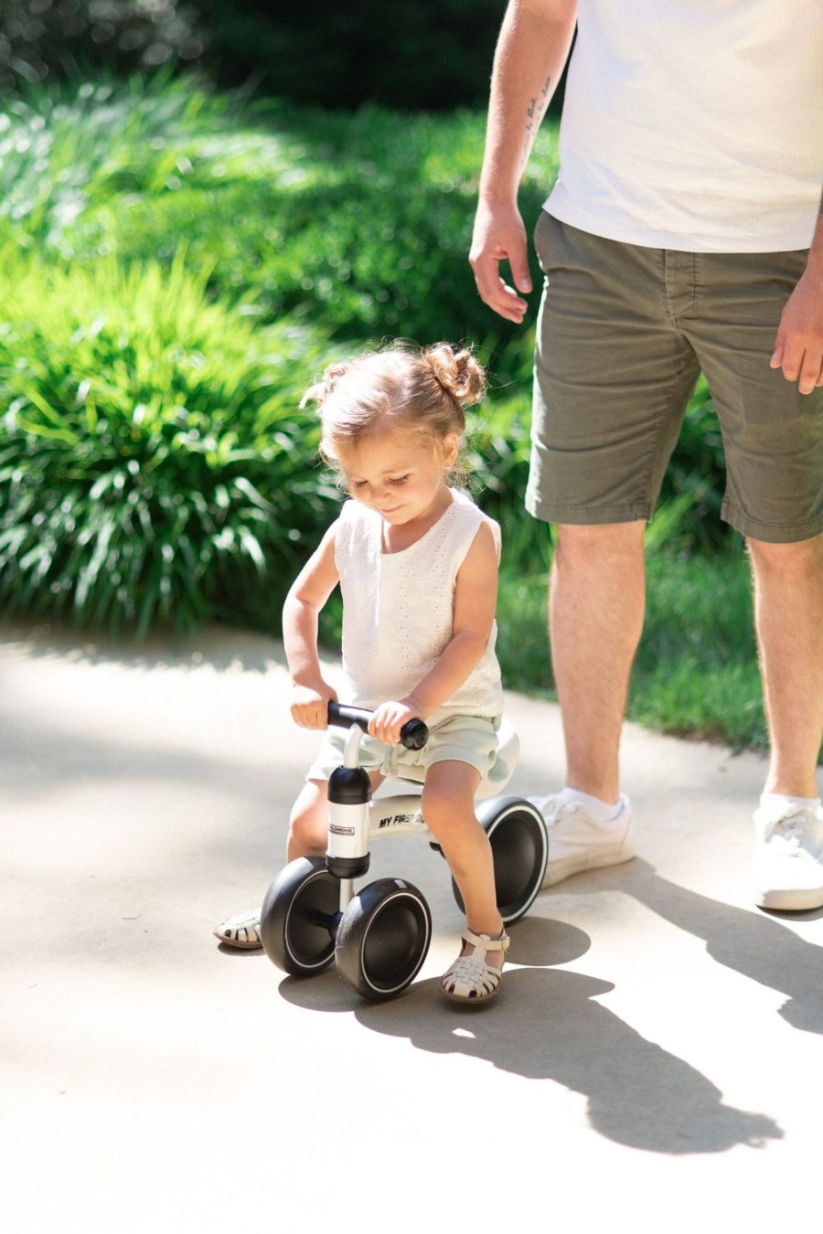 Childhome My First Bike Peuter Loopfiets - Metaal - Wit Hot