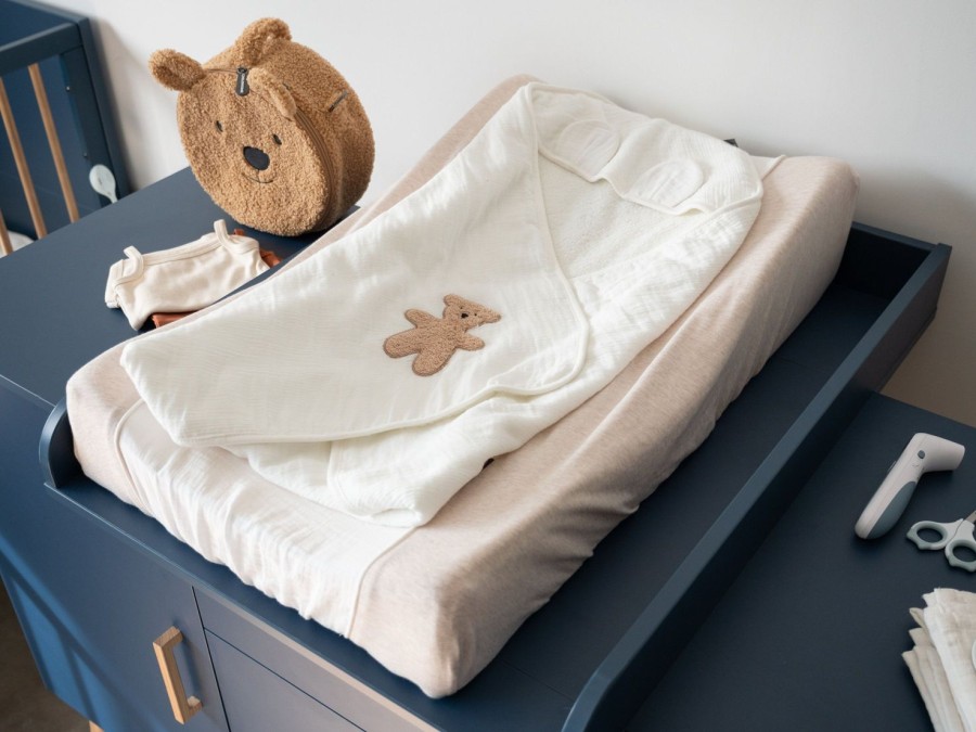 Childhome Waskussenhoes Jersey / Mousseline - Teddy Best