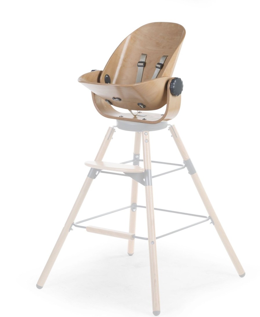 Childhome Evolu Newborn Seat Voor Evolu 2 + One.80° - Hout - Naturel Antraciet Clearance