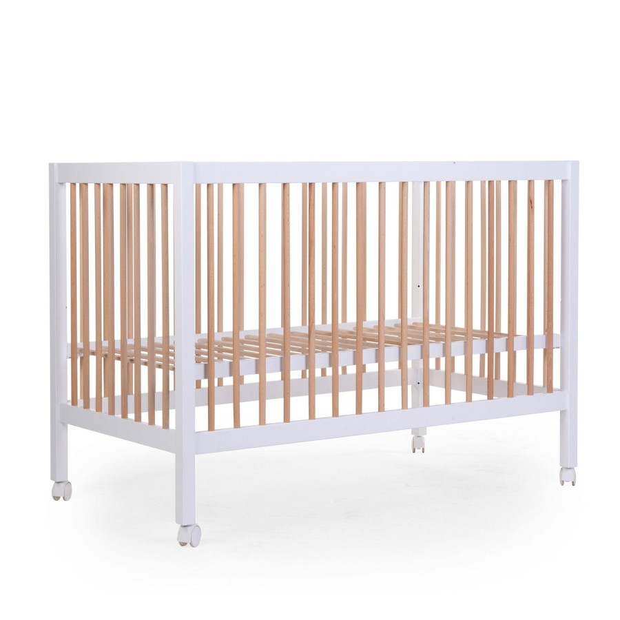 Childhome Cot 97 - Babybed - 120X60Cm - Wit Naturel New