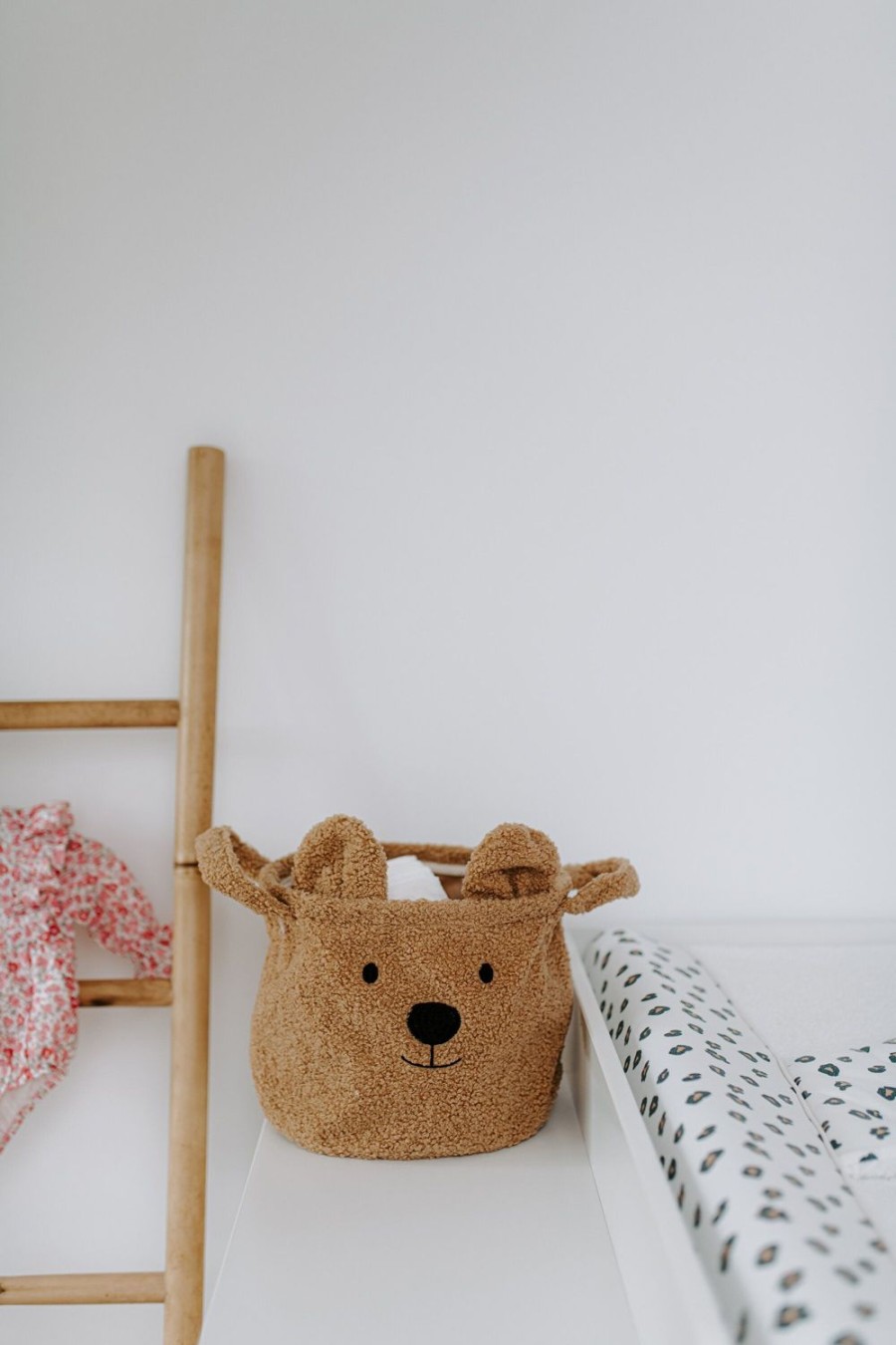 Childhome Opbergmand - 25X20X20 Cm - Teddy - Bruin Wholesale