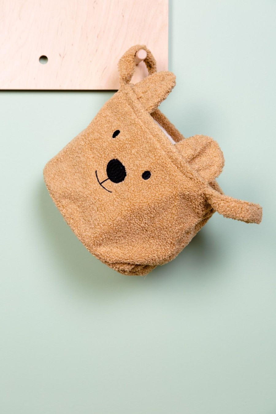 Childhome Opbergmand - 25X20X20 Cm - Teddy - Bruin Wholesale