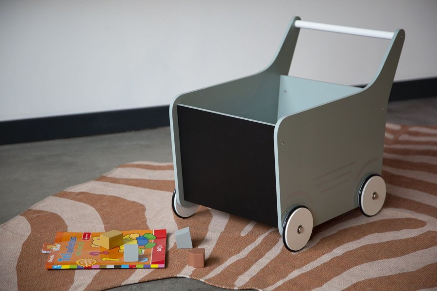 Childhome Loopwagen - Hout - Mint Clearance