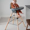 Childhome Evolu Extra Set Lange Poten + Voetsteun - Hout - Naturel Antraciet Best